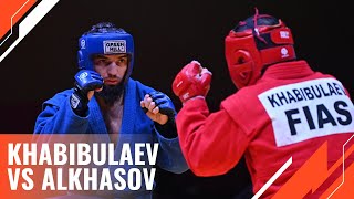 KHABIBULAEV Sheikh Mansur vs ALKHASOV Velimurad. World Sambo Championships 2022 Bishkek, Kyrgyzstan