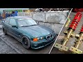 Gwintowanie zawieszenie - Gruz Projekt - BMW E36 1.8IS