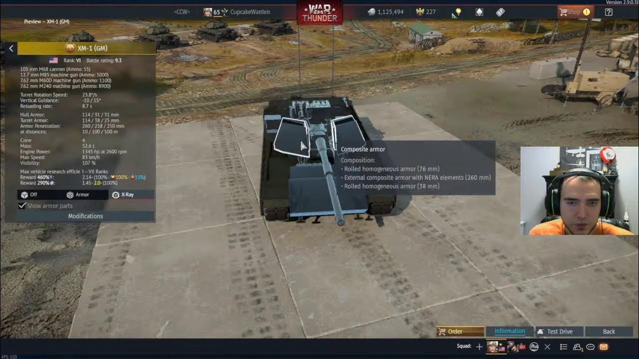 [War Thunder] M60 Now With Stabilizer YouTube