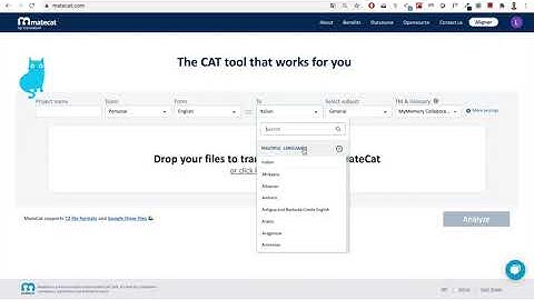 MateCat Tutorial - new updates