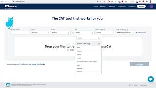 MateCat Tutorial - new updates screenshot 3