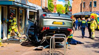 Ravage na bizar ongeval in centrum van Huizen