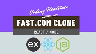 Fast.com Clone Using React js and Node js