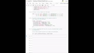 Creating a PySpark DataFrame: A Tutorial for Beginners #shorts