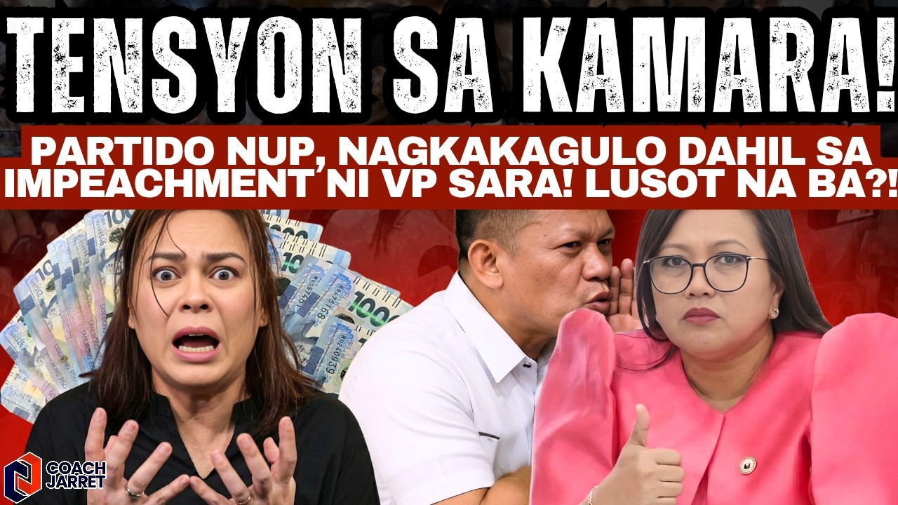 TENSYON SA KAMARA! Partido NUP, NAGKAKAGULO Dahil sa Impeachment ni VP Sara! Lusot Na Ba?!