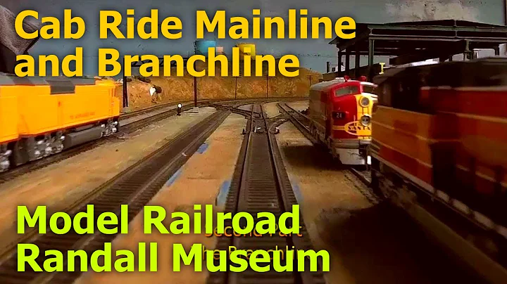 Cab Ride Mainline and Branchline at the Randall Museum Model Railroad
