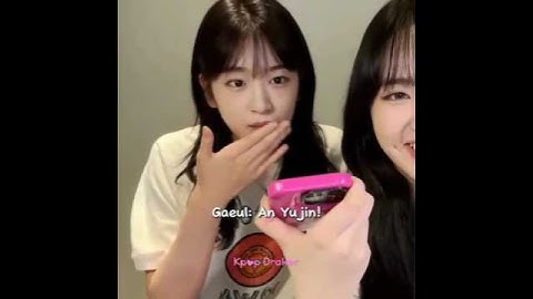Gaeul pulling her Unnie card #shorts #ive #enhypen #itzy #straykids #aespa #txt #treasure #newjeans