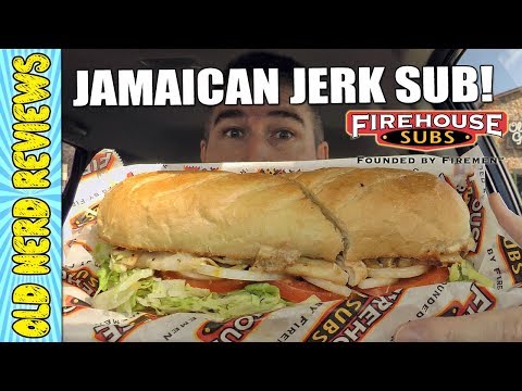 Firehouse Subs Jamaican Jerk Turkey Sub REVIEW 🔥🚒🦃🥪