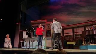 Asuka and Erich Bergen sing "Bad Idea" at Waitress Karaoke