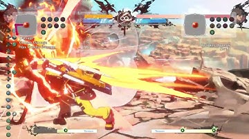 GGST Sol season 4 fS CH 5H BR FRRC jSHD fullscreen combo fafnir loop