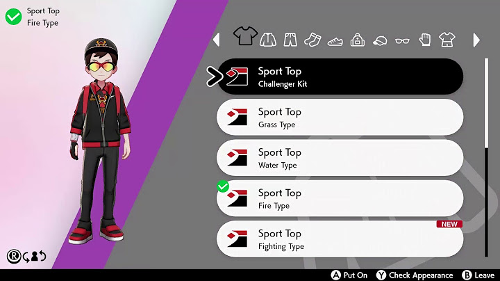 Where To Find Clothes With A Fiery Design In Pokemon Sword & Shield