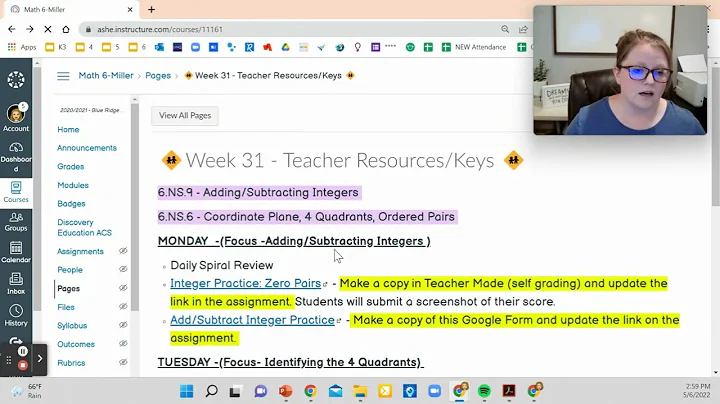 Lora Miller - Canvas Course Explained