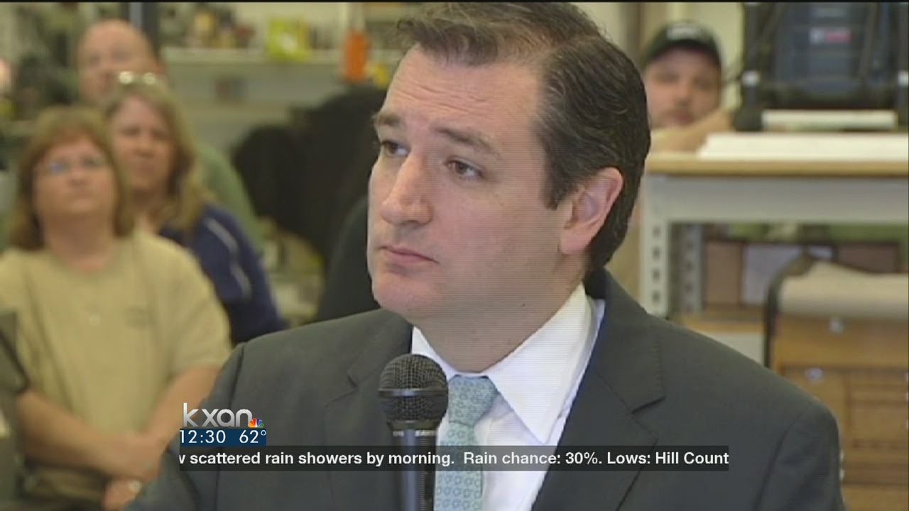Sen. Ted Cruz talks gun control