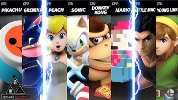 Smash Mods Ultimate:  Viewer Request 8 Player FFA