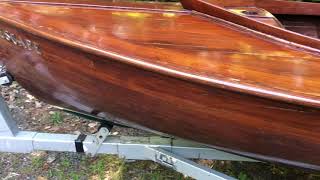 Introducing Escape - a 70 year-old mahogany day sailer