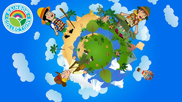 Around the World Adventure 🌍 | 🌈 The Rainbow Collections | Pop Song for Kids & Toddlers