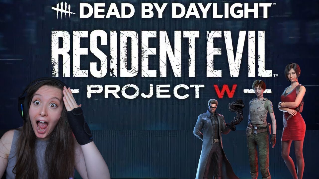 REACTION to Dead by Daylight Resident Evil: PROJECT W Trailer - YouTube