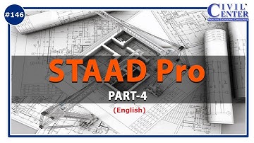 STAAD. Pro V8i: 4. Adding Beams at the Plinth Level (English)
