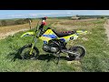 Test de la 125 rfz sano de chez small mx dsol pour le vent 