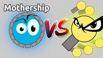 MOTHERSHIP VS ARENA CLOSER  - Diep.io Mothership Gameplay New  Best Tank update // Diep.io Trolling