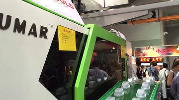 packing container producing with robot