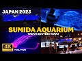 SPECTACULAR Aquascape Aquariums at SUMIDA AQUARIUM Full Tour in Tokyo SKYTREE  | 4K HDR | Japan Walk