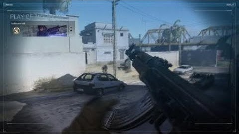 Across map MW throwing knife final kill