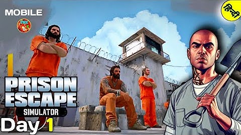 Prison Escape Simulator Gameplay Mobile | Ultimate Jail Break Mission 🔓🔥 Part 1