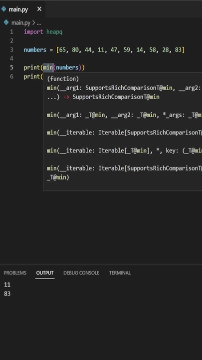 Python JUST changed their Min and Max Functions!!!! 😱🤯 - YouTube
