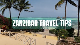 5 TRAVEL TIPS FOR ZANZIBAR | TRAVEL VLOG Q \&A + TRAVEL ITINERARY