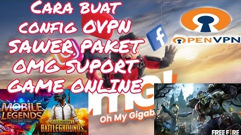 Cara buat config OpenVpn sawer paket OMG telkomsel