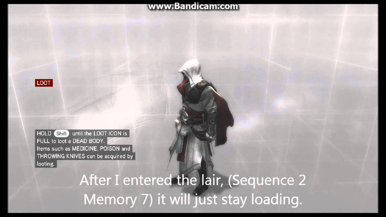 Assassin S Creed Brotherhood Sequence 2 Memory 7 Loading Problem Youtube