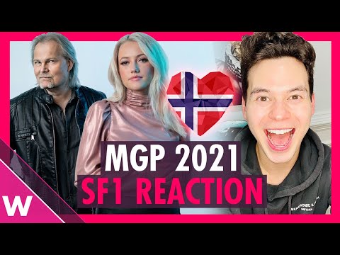 Melodi Grand Prix 2021 Semi-Final 1 (REACTION) | Norway