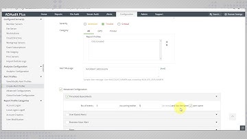 How to create threshold based alerts with ADAudit Plus
