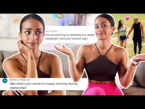 Why VEGAN? Next Competition? Tired of tracking MACROS? | Q&A with my HUSBAND