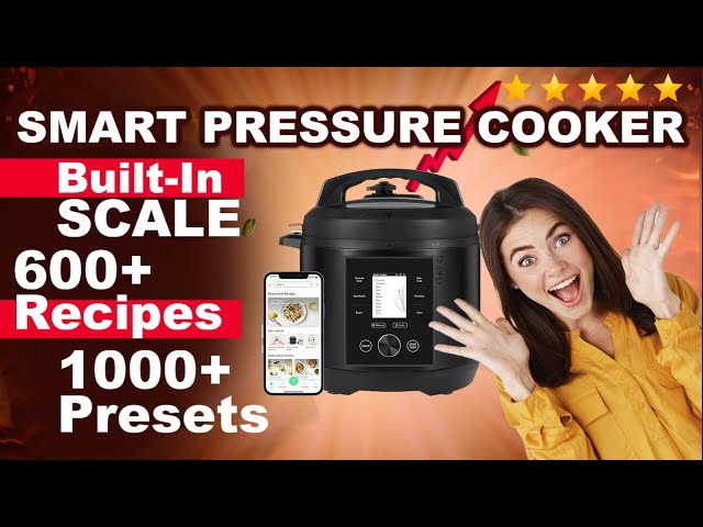 Upgrade your recipe game with the Chef iQ smart pressure cooker