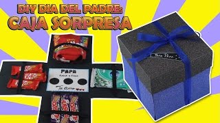 DIY Dia del padre: Regalo caja sorpresa