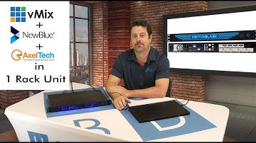 Switchblade 1U SDI vMix XTV Newblue Titler Live