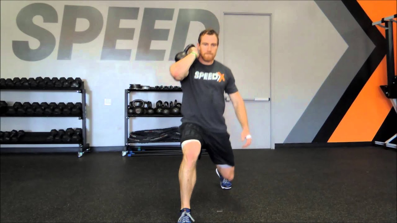 Kettlebell Alternating Lunges YouTube