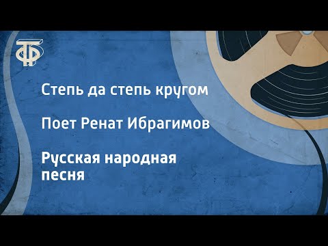 Русская народная песня. Степь да степь кругом. Поет Ренат Ибрагимов (1986)