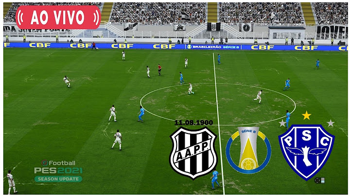 PONTE PRETA X PAYSANDU AO VIVO COM IMAGENS JOGO DE HOJE PES21