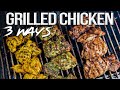 The Best Grilled Chicken - 3 Easy Recipes! | SAM THE COOKING GUY 4K image