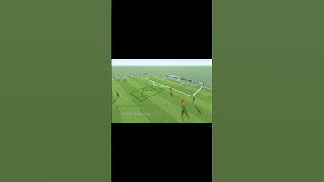 speed passing and score a goal drill with dummy players - part 2 by @SoccerExercises2 #Shorts