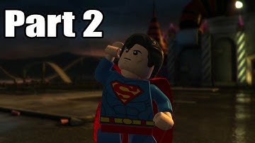 Lego Batman 2 DC Superheroes Gameplay Walkthrough Part 2 - Park Fun