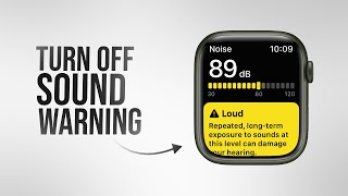 How to Turn Off Apple Watch Sound Warning (tutorial)