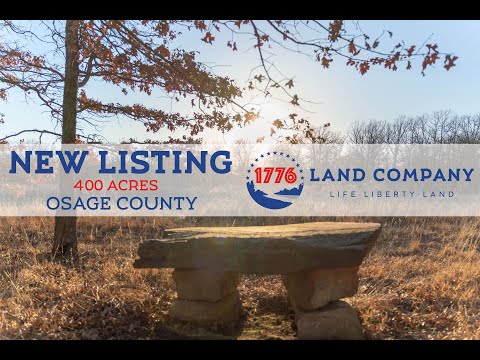 400 acres in Osage County, Oklahoma