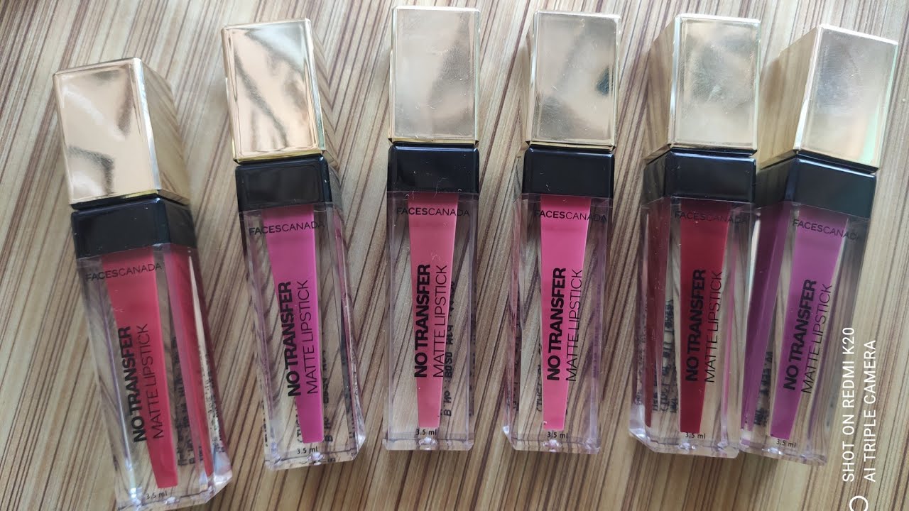 faces canada no transfer matte lipstick