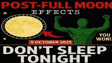 🌕 POST-Supermoon Energy Update! What’s Happening to Your Body RIGHT NOW | October 9, 2025 ✨