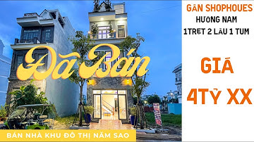 Bán nhà khu đô thị năm sao | mặt tiền đường Đinh Đức Thiện | cách chợ Bình Chánh 3.5Km