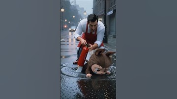 Labubu just wanted to save the kittens 🐈❤️